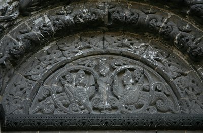 Tympanum Over the North Door by French School