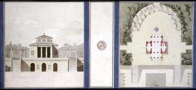 Design for a Monument by French School