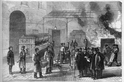 Destruction of banknotes withdrawn from circulation at the Banque de France by French School