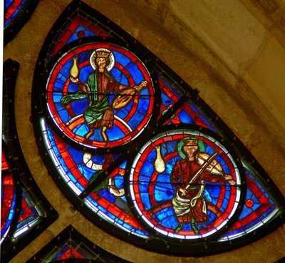 Detail (two elders of the apocalypse) by French School
