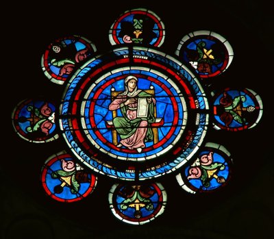 Detail (Rhetoric from the Liberal Arts) by French School