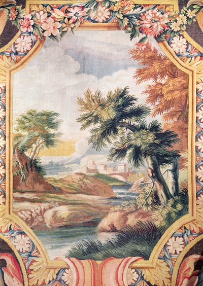 Detail of a Landscape, Savonnerie Workshop by French School