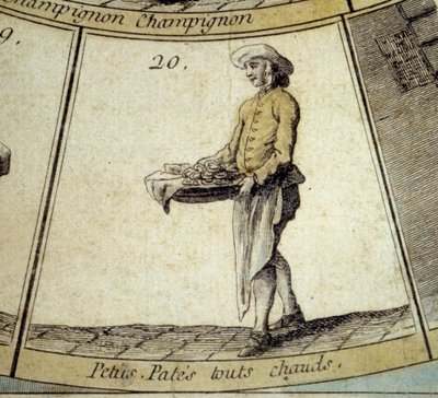 Merchant of Hot Little Pasta (Detail) by French School