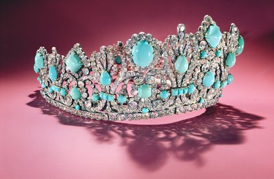 Diadem, gift of Napoleon I to Marie Louise commissioned in 1810 by French School