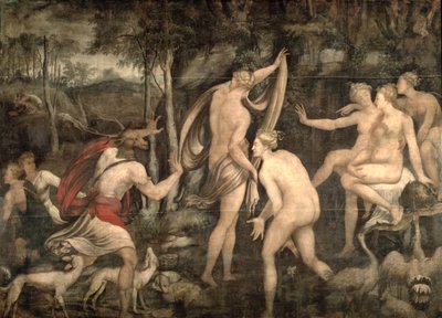 Diana and Actaeon by French School