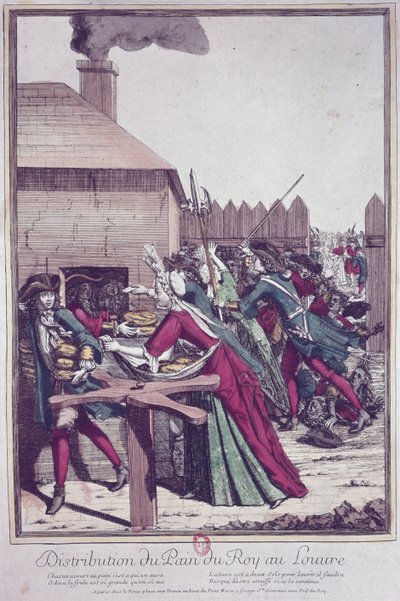 Distribution of the King