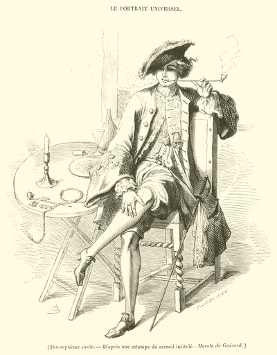 Seventeenth Century (engraving) by French School