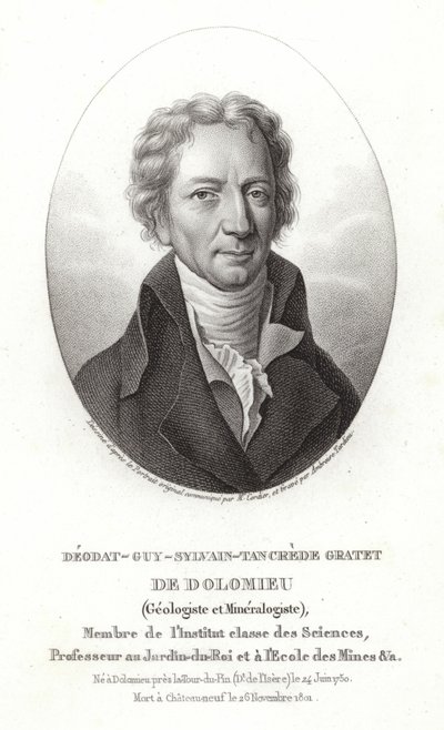Déodat de Dolomieu by French School