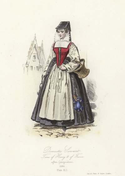 Domestic servant of the time of Henry III of France by French School