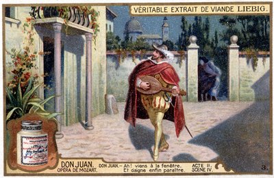 Don Juan in Troubadour: Act II Scene IV of the Mozart Opera 