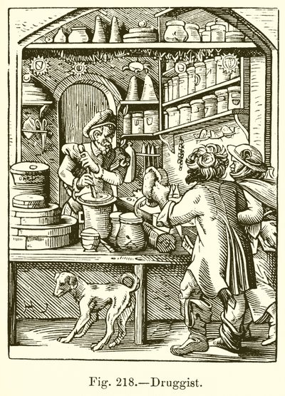 Druggist by French School