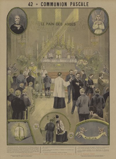 Easter Communion by French School