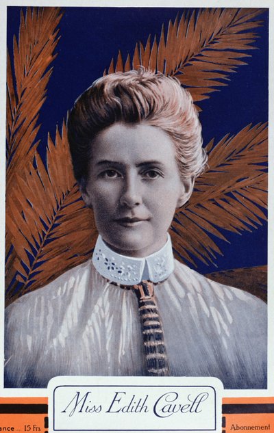 Edith Cavell from Le Petit Journal, 1915 by French School