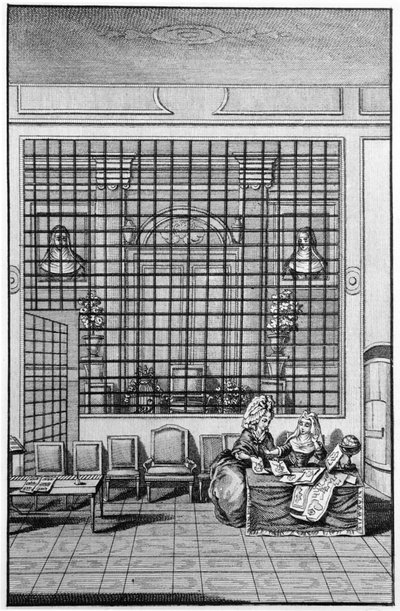 Education of Nuns in a convent, 2nd half 18th century by French School