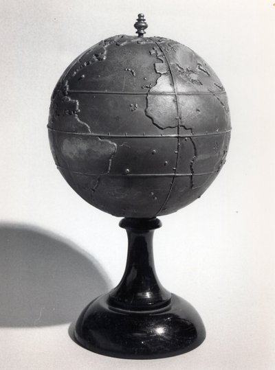 Educational Globe for the Blind by French School