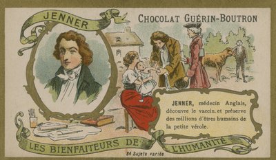 Edward Jenner by French School