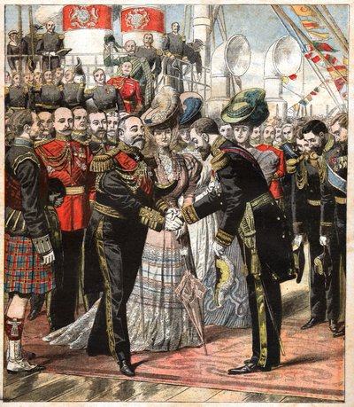 Edward VII by French School