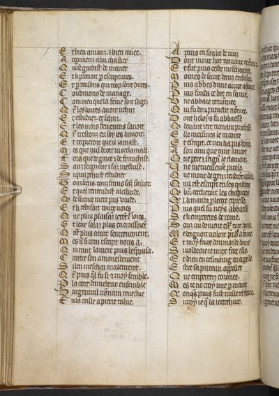 Egerton MS 881 f.65v, Guillaume de Lorris and Jean de Meun, Roman de la Rose by French School