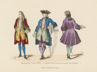 Elegant French men