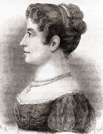 Élisa Garnerin, from Les Merveilles de la Science, c.1870 by French School