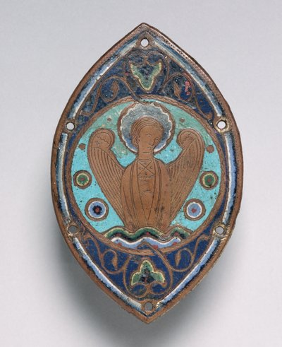 Enamel Plaque from the Altar Frontal of Saint Martin at Orense by French School