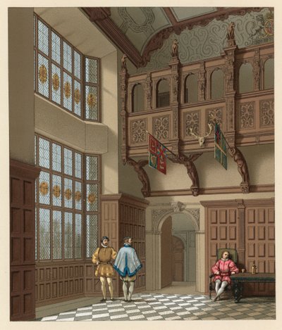 England Costume by French School