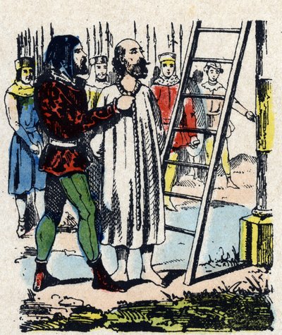 Enguerrand de Marigny (1260-1315) Condemned by a Commission Reunited in Vincennes, Was Hanged in the Montfaucon Gibet He Had Eriger - When Philippe IV Dies His Unpopular Minister, Enguerrand de Marigny, is Accused (Unjustly) of Various Crimes Including Cor by French School