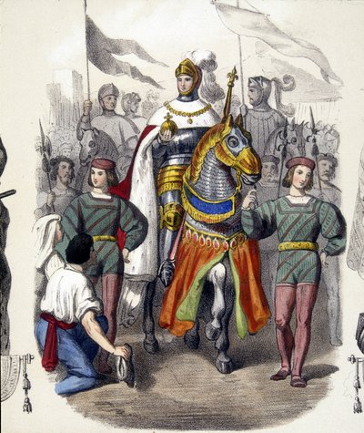 Entrance of Charles VIII to Naples on February 22 by French School