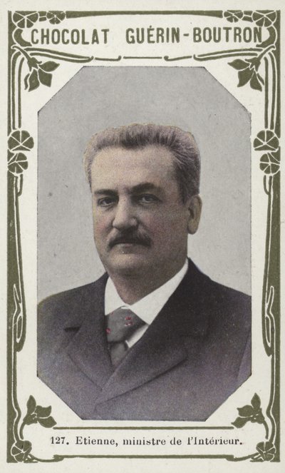 Minister of the Interior Etienne by French School