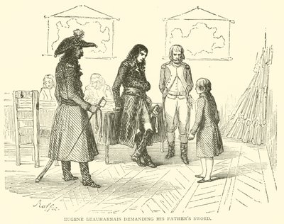 Eugene Beauharnais demanding his father