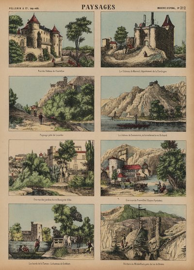 European Scenes by French School