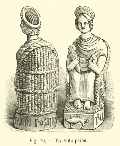 Pagan ex-voto by French School