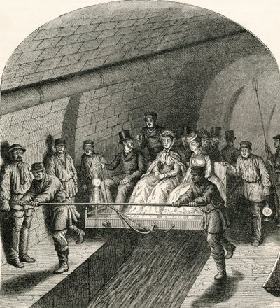 Excursion in the Paris Sewers, from 