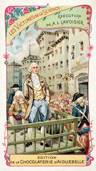 Execution of Antoine Lavoisier, 1794 by French School