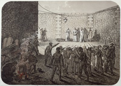 Execution of Hostages During the Commune, 1871 by French School