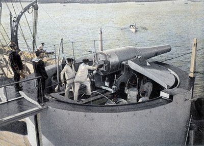 Exercise du canon - in Album militaire - Marine by French School
