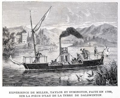 Experience of Miller, Taylor and Symington, made in 1789, on the water piece of Dalswinton