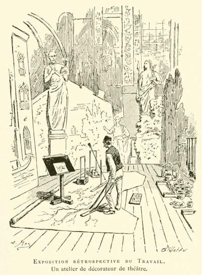 Retrospective Exhibition of Work, a Theatre Decorator