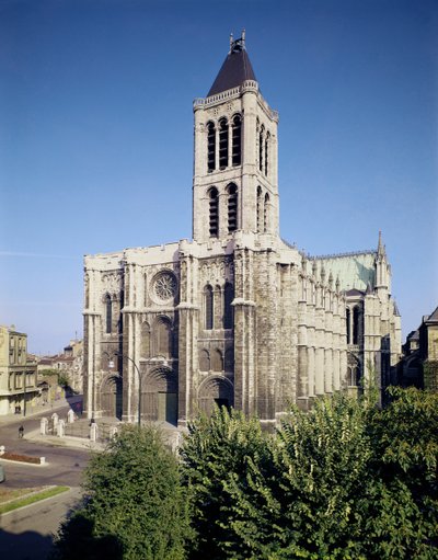Exterior view from the south west by French School