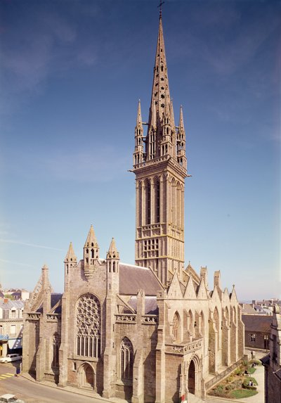 Exterior view of the Chapelle du Kreisker by French School
