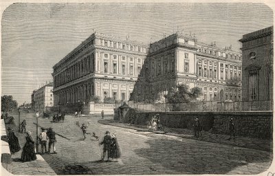 Exterior view of the building du quai d