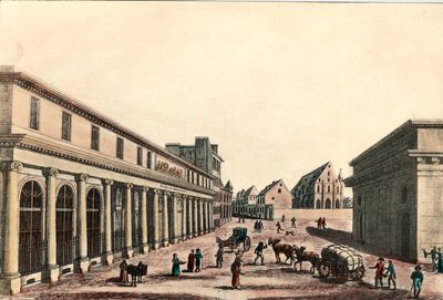 Exterior View of the Medical School in Paris Under the Consulate by French School