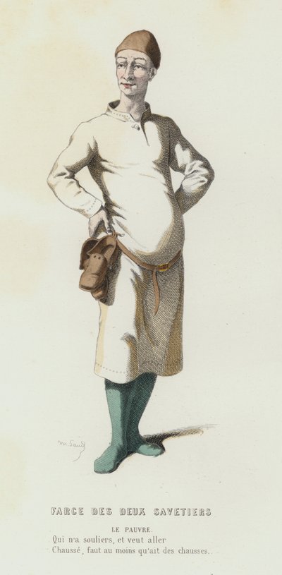 Farce of the Two Cobblers by French School