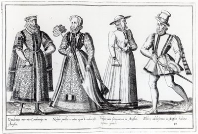 Fashion During the Tudor Period by French School