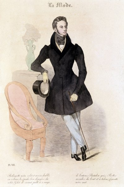Fashion Masculine in 1829 - in 