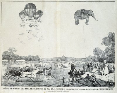 Feast of the National Guard at the Champ de Mars, May 22 by French School