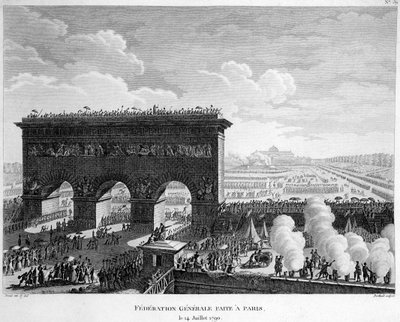 Federation Day of July 14 by French School