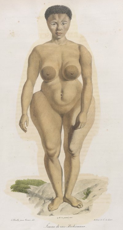 Femme de Race Bochismann by French School