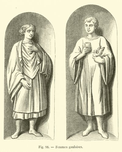 Gaulish Women by French School