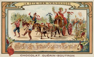 Festival of the Grape Harvest by French School